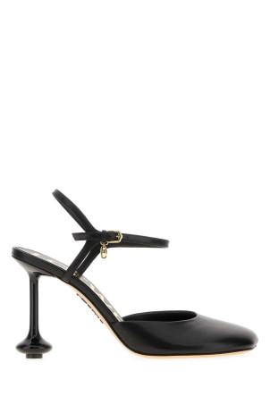 Black leather Tory pumps Black LOEWE (LLSTS01X24)