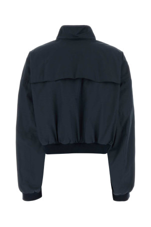 Dark blue cotton blend bomber jacket Blue MIU MIU (ML1193SOOO17HM)