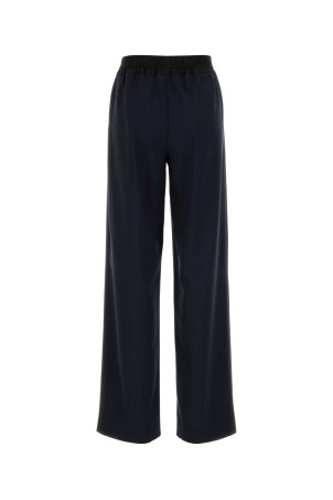 Navy blue wool pant Blue MIU MIU (MP1927SOOO1XMY)