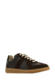 Dark brown leather Replica sneakers MAISON MARGIELA (S58WS0109P1895)