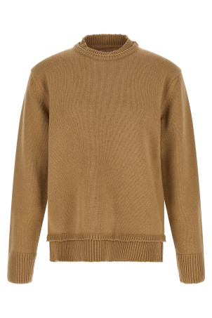 Светр з нашивкою Бежевий MAISON MARGIELA SI1GP0001S18064106F