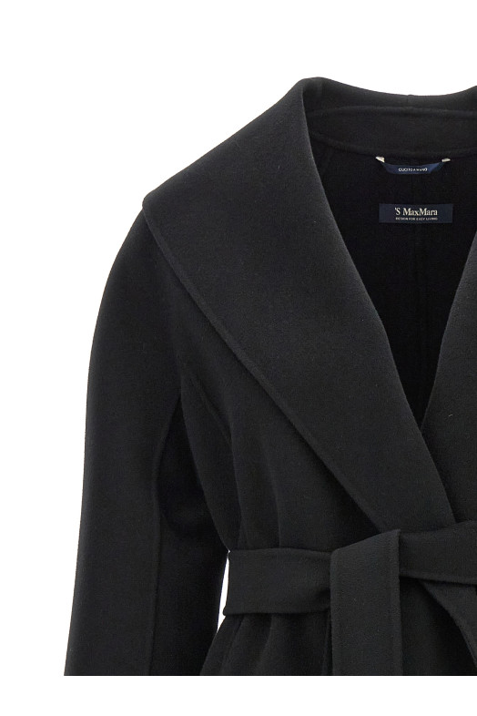 'Messi' coat Black
