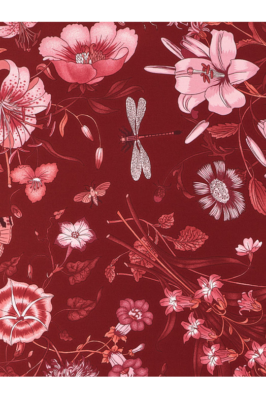 Квадратный «Floris» бордовый 8410853G0016167