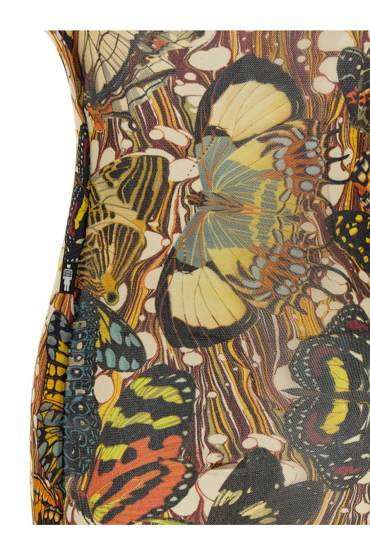 «Переиздание — платье «Желтый бабочка» Разноцветное 2601WDR133M020P1090