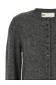 Embroidery cardigan Gray