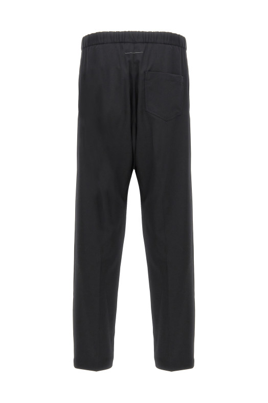 Wool pants Black