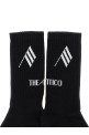 Носки с логотипом Черно-серые THE ATTICO 251WCAK00021414