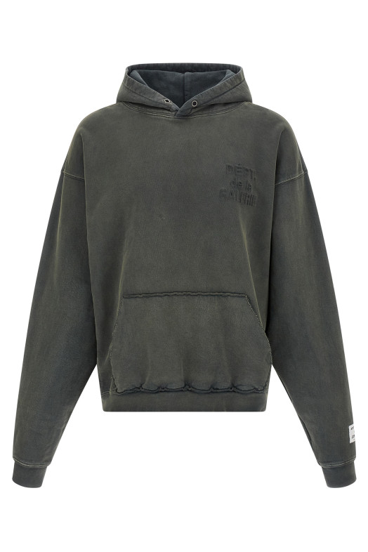 Свитшот с тисненым логотипом Серый DEH50039GRAPHITE