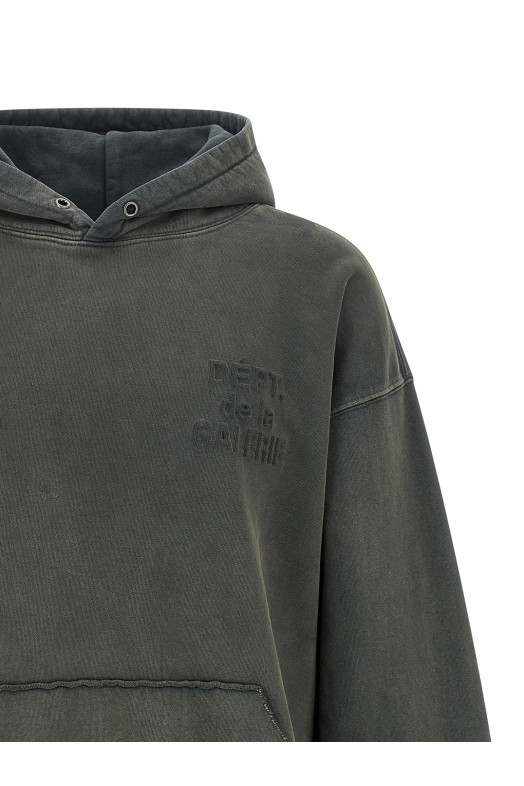 Свитшот с тисненым логотипом Серый DEH50039GRAPHITE