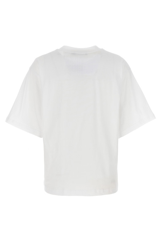 Футболка с логотипом, белая DOLCE & GABBANA F8U10TG7H4PW0800