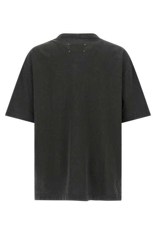 Футболка с логотипом, черная MAISON MARGIELA S50GC0705S24567855