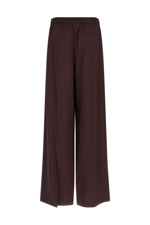 Блестящие брюки бордо TORY BURCH 176406600