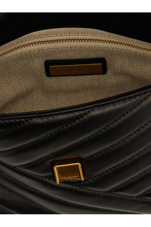 'Kira' small shoulder bag Black