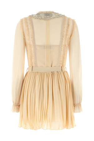 Сукня «Tan Pleated Georgette Mini» Жовта RS26034STTAN