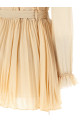 Платье «Tan Pleated Georgette Mini» Желтое RS26034STTAN