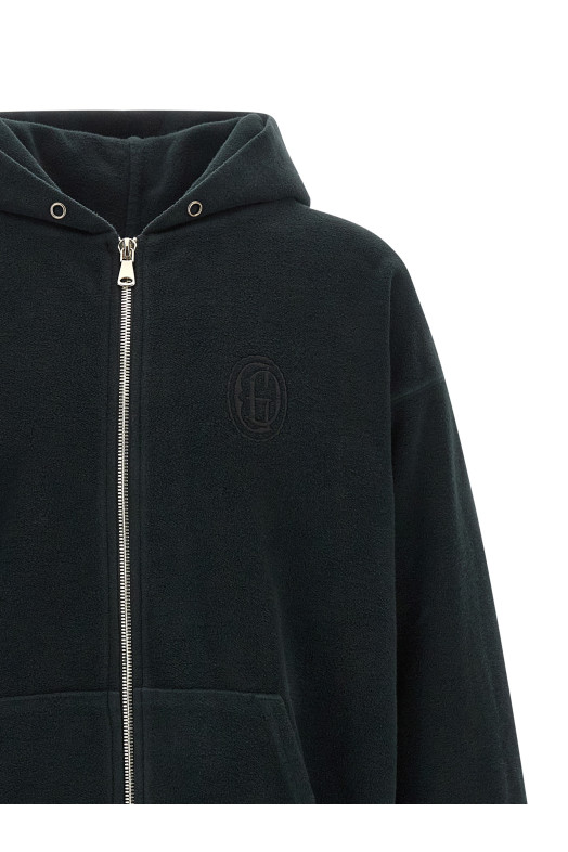 Embroidery sweatshirt Black