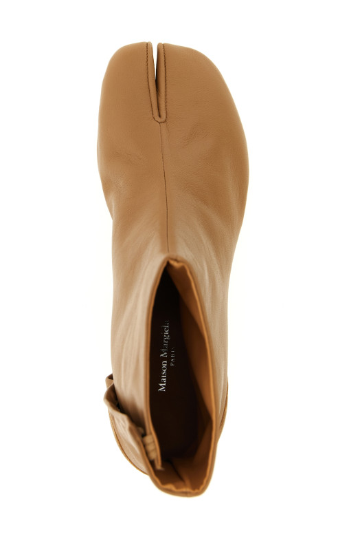 'Tabi' ankle boots Beige