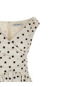 Платье «Cream Polka Dot Cotton Midi» Черно-серое RS26209MCCREAM