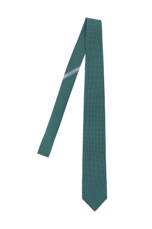 Галстук с принтом «Gancini» Зеленый 789054FVERDE