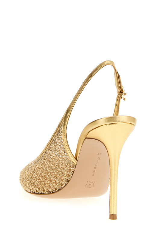 'Nikki' slingback Gold