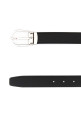 Black leather belt MONTBLANC (198410)