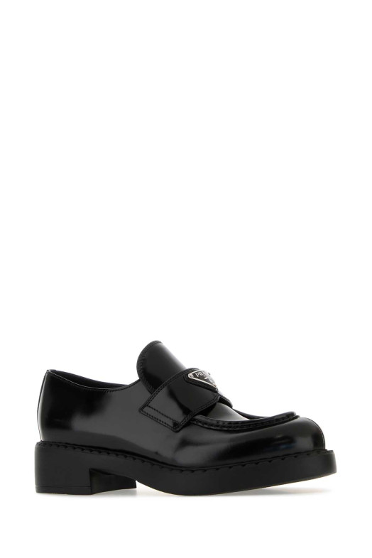 Black leather loafers Black PRADA (1D246MFG050ULS)