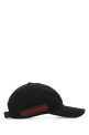 Black polyester blend baseball cap GUCCI (200035KQWBG)