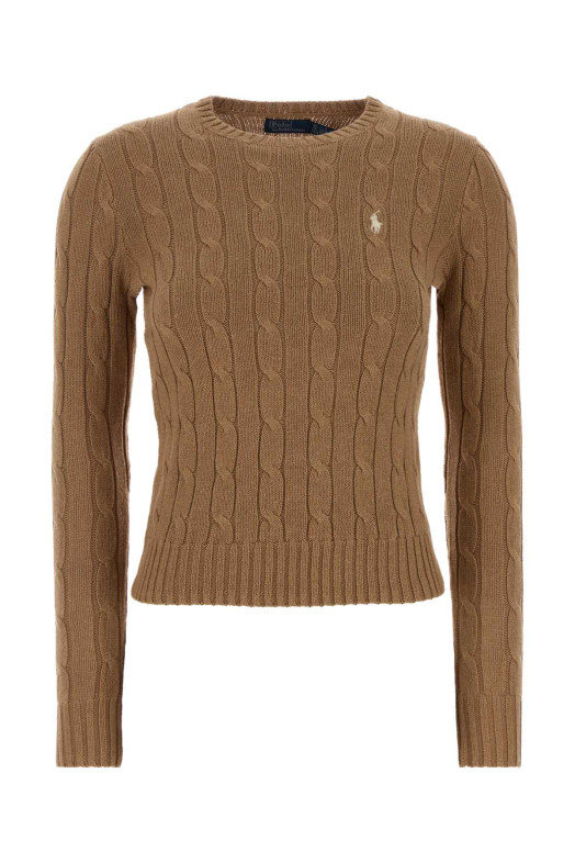 Camel cotton sweater POLO RALPH LAUREN (211971795)