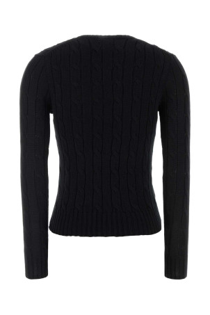 Чорний бавовняний светр Чорний POLO RALPH LAUREN (211971869)