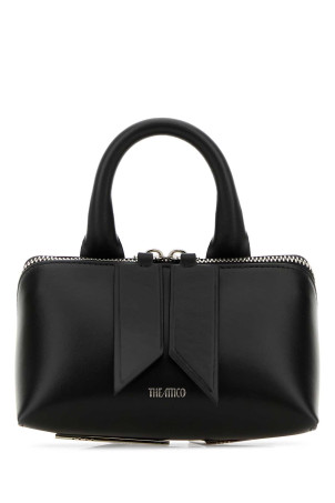 Black leather mini Friday bag White THE ATTICO (231WAH00002LBT019AA)