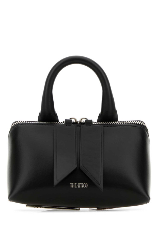 Black leather mini Friday bag White THE ATTICO (231WAH00002LBT019AA)
