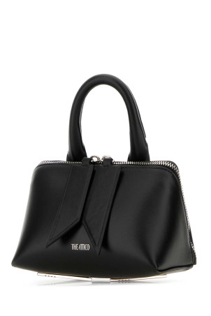 Black leather mini Friday bag White THE ATTICO (231WAH00002LBT019AA)