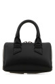 Black leather mini Friday bag White THE ATTICO (231WAH00002LBT019AA)