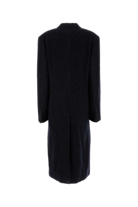 Embroidered wool Raftan coat Blue DRIES VAN NOTEN (2520102542042)