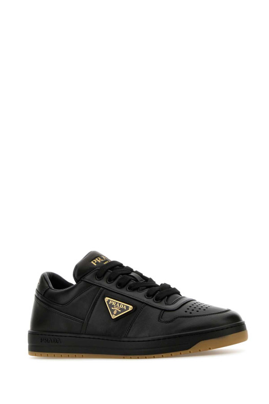 Black nappa leather Downtown sneakers PRADA (2EE364FD001038)