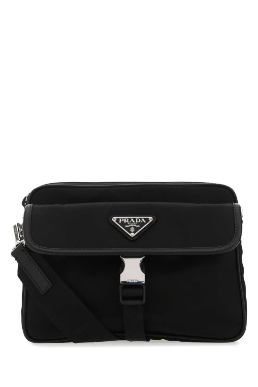 Black nylon crossbody bag Black PRADA (2VH133VXMP2DMH)