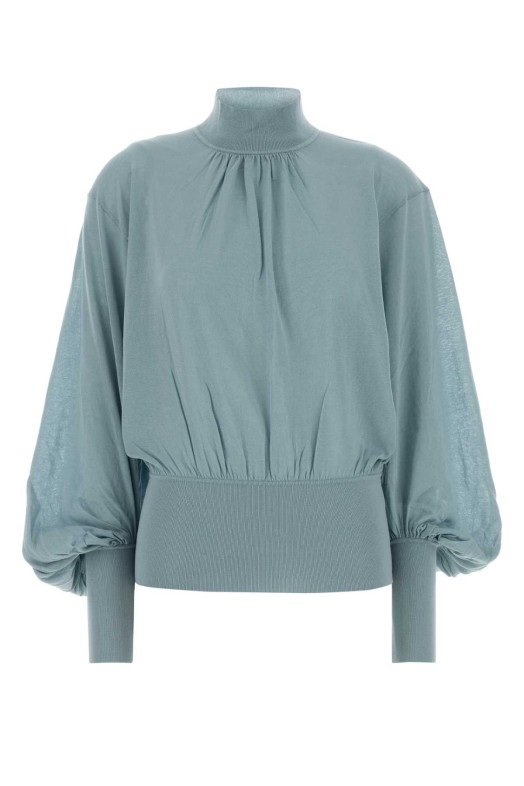 Light blue cotton blend Hypnotic sweater ZIMMERMANN (4897TF251)