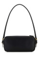 Черная кожаная сумка через плечо Black MIU MIU (5NE024AF8W)