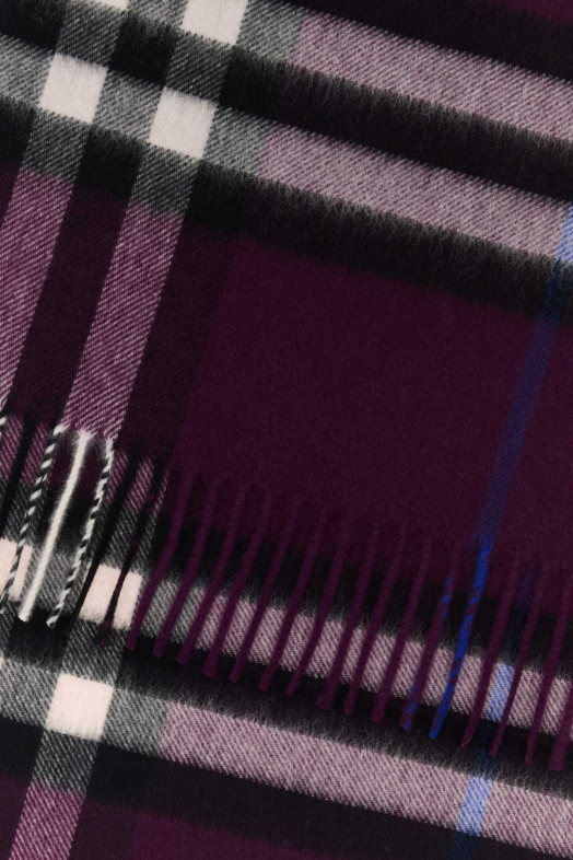 Embroidered cashmere scarf BURBERRY (8091007)