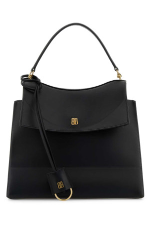 Black leather medium Nano handbag Black BALENCIAGA (8292932ABTZ)