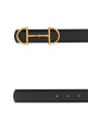 Black leather reversible belt GUCCI (847273AAFRD)