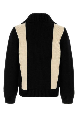 Black wool cardigan VALENTINO GARAVANI (8V3KE03HBAJ)