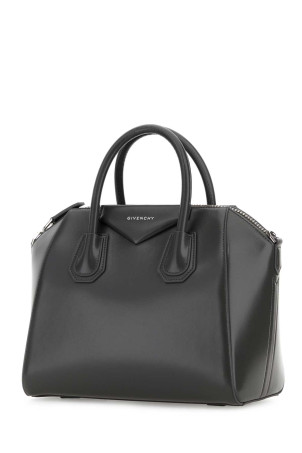 Темно-сіра шкіряна маленька сумочка Antigona GIVENCHY (BB5149B00D)