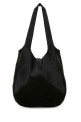 Черная замша и кожа Сумка для покупок Balloon CHLOE (CH25WS642Q51) CHLOÉ