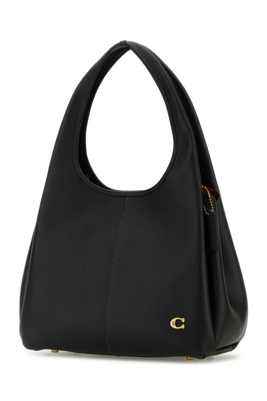 Black leather Lana shopping bag COACH NEW YORK (CM544)