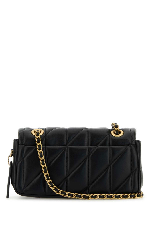 Black leather Tabby 20 shoulder bag COACH NEW YORK (CP149)