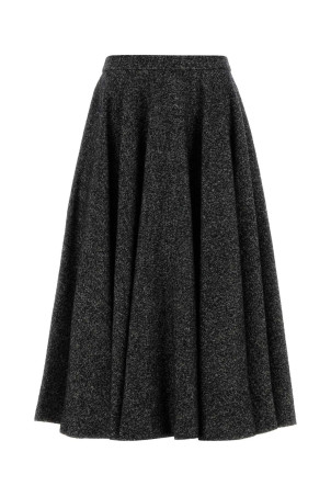Two-tone wool blend skirt DOLCE & GABBANA (F4C6KTFMZAO)