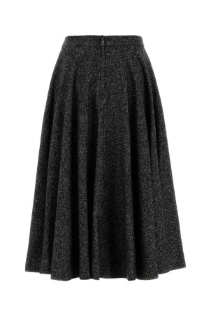 Two-tone wool blend skirt DOLCE & GABBANA (F4C6KTFMZAO)
