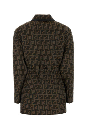 Embroidered canvas shirt FENDI (FJ7564A5W3)