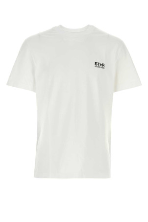 White cotton t-shirt GOLDEN GOOSE DELUXE BRAND (GMP01220P000879)